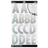 Sticko Alphabet Stickers-Neutral Glitter Ombr - 5A002QGS-1GRWB - 015586039832