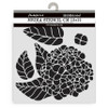 Stamperia Stencil 4.72"X4.72"-Quiet Days Hydrangea - 5A003FYQ-1H9V9 - 5993110048381