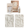Stamperia Furry Friends Silicon Moulds and Soft Clay -House And Flowers - 5A003CVZ-1H93B