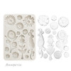 Stamperia Furry Friends Silicon Moulds and Soft Clay -House And Flowers - 5A003CVZ-1H93B