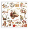 Stamperia Assortment Rub-On 6.1"X6.1" - 6/Pkg-Gear Up For Christmas - 5A003CWG-1H94N