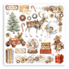 Stamperia Assortment Rub-On 6.1"X6.1" - 6/Pkg-Gear Up For Christmas - 5A003CWG-1H94N