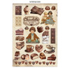 Stamperia Junk journal stickers, cut-outs, backgrounds-Coffee And Chocolate - 5A003CVT-1H94G