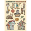 Stamperia Wooden Shapes A5-Furry Friends - 5A003CVD-1H94Y