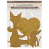 Stamperia Furry Friends Crafty Shapes-Dog And Cat Silhouette - 5A003CVX-1H94K - 5993110047636