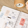 Happy Planner 12-Month Undated Classic Disc Bound Planner-Caf? Coquette - 5A003GVB-1HBXL