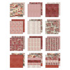 2 Pack - Idea-ology Double-Sided Cardstock 8"X8" 12/Pkg-Palette Collection: Red - 5A003J48-1HDBS