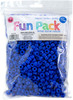 3 Pack - CousinDIY Pony Beads 6mmx9mm 750/Pkg -Blue - 5A0035JZ-1H6TV - 191648188073