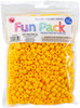 3 Pack - CousinDIY Pony Beads 6mmx9mm 750/Pkg -Lemon - 5A0035K6-1H6TR - 191648188127