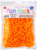 3 Pack - CousinDIY Pony Beads 6mmx9mm 750/Pkg -Orange - 5A0035JW-1H6TZ - 191648188059