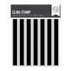 Hero Arts Cling Stamps 6"X6"-Wide Stripe Bold Print - 5A003J88-1HDGR - 085700950626