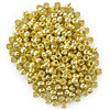 CousinDIY Pony Beads 6mmX9mm 500/Pkg-Metallic Gold - 5A0035JT-1H6TX