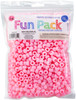 CousinDIY Pony Beads 6mmx9mm 750/Pkg -Pink - 5A0035K5-1H6VB - 191648188110