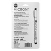 Pigma Micron Pens 003 .15mm 6/Pkg-Black - 50033