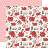 25 Pack - Carta Bella Be Mine Double-Sided Cardstock 12"X12"-Love And Pretty Flowers - 5A003D2J-1H9BY - 810192597512