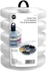 2 Pack - Dritz Clear Storage Tower- - 3187 - 072879031874
