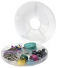 2 Pack - Dritz Clear Storage Tower- - 3187