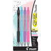 Pilot G2 Retractable Gel Ink Roller 4/Pkg-Fine Point Assorted Colors - 5A0031P4-1H38L - 0072838157904