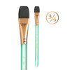 Princeton Series 4750 Neptune Synthetic Squirrel Brush-Short Handle Aquarelle 3/4" - 5A002ZFD-1H0W2
