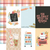 25 Pack - Bookish Double-Sided Cardstock 12"X12"-4X6 Journaling Cards - 5A003415-1H5QR - 810192592982