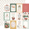 25 Pack - Feels Like Home Double-Sided Cardstock 12"X12"-3x4 Journaling Cards - 5A0033XR-1H5NF - 810192594337