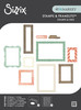 Sizzix Clear Stamp With Framlits Die By 49 & Market 15/Pk-Build-A-Frame - 5A003DJH-1H9QT - 630454293781