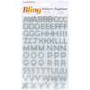3 Pack - Craft Perfect Bling Sheet 2/Pkg .65"-Crystal Letters - 5A003MW7-1HJBL - 726465316301