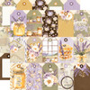 25 Pack - Simple Stories Lavender Fields Double-Sided Paper12"X12"-Tag Elements - 5A003JPB-1HDY5 - 810191523420
