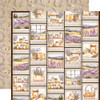 25 Pack - Simple Stories Lavender Fields Double-Sided Paper12"X12"-Sunshine & Honey - 5A003JPB-1HDXK - 810191523369