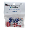 3 Pack - Buttons Galore Craft & Sewing Buttons-Liberty - 16/Pkg - 5A003M24-1HH8R - 840934068420
