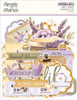 2 Pack - Simple Stoires Journal Bits & Pieces Die Cuts-Simple Vintage Lavender Fields - 5A003JQG-1HDXS - 810191523581