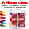 3 Pack - Oil Pastels 24/Pkg- - 124024