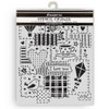 3 Pack - Stamperia Stencil 7.87"X9.84"-Family Patchwork - 5A003H55-1HC86 - 5993110049487