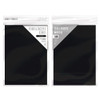 3 Pack - Craft Perfect Pearlescent Cardstock 8.5"X11" 5/Pkg-Onyx Black - PEARL-9498