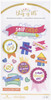 3 Pack - This Is Us Embellished Dimensional Stickers 15/Pkg-Bright Self Care - STDM5505 - 767636837010