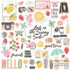 3 Pack - Simple Stories Chipboard-Pink Lemondade - 5A003JPZ-1HDX3