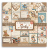 3 Pack - Stamperia Double-Sided Paper Pad 8"X8" 6/Pkg-Baby - 5A003H56-1HC8X - 5993110049821