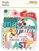 2 Pack - Simple Stoires Journal Bits & Pieces Die Cuts-Say Cheese Happiest Place - 5A003JMY-1HDVD - 810191522928