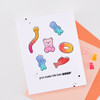 Hero Arts Stamp & Cut-Let's Stick Together - 5A003LGZ-1HGQV