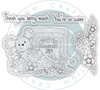 Craft Consortium Photopolymer A6 Stamp Set-So Sweet - 5A003MRT-1HJ86