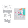 Hero Arts Die Set-Big Hugs - 5A003LFT-1HGQB