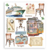 Stamperia Assortment Rub-On 8"X9" - 6/Pkg-Art of Traveling - 5A003L0B-1HGJJ