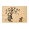 House-Mouse Wood Mount Stamp-Rare Bloom - 5A003KK4-1HG0S - 810176102725