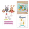 Spellbinders Etched Dies by Simon Hurley-Bunny Buddies - 5A003KJ9-1HG10