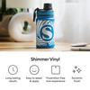 Cricut Shimmer Vinyl 4FT-Red, Permanent - 5A003M38-1HH9Q