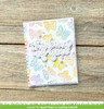 Lawn Cuts Custom Craft Die-Scripty Thinking of You Outline - 5A003KFM-1HFW8
