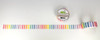 Lawn Fawn Fundamentals Washi Tape-Vertical Pastel Rainbow Stripes - 5A003KFQ-1HFVN