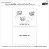 Lawn Fawn Clear Stamps-Henry's Build-A-Sentiment: Butterfly - 5A003KG0-1HFVM