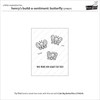 Lawn Fawn Clear Stamps-Henry's Build-A-Sentiment: Butterfly - 5A003KG0-1HFVM