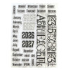 Elizabeth Craft Clear Stamps-Calendar Elements - 5A003KC2-1HFMF